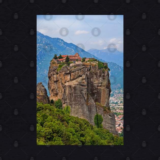 Greece. Meteora. The Monastery of the Holy Trinity. by vadim19